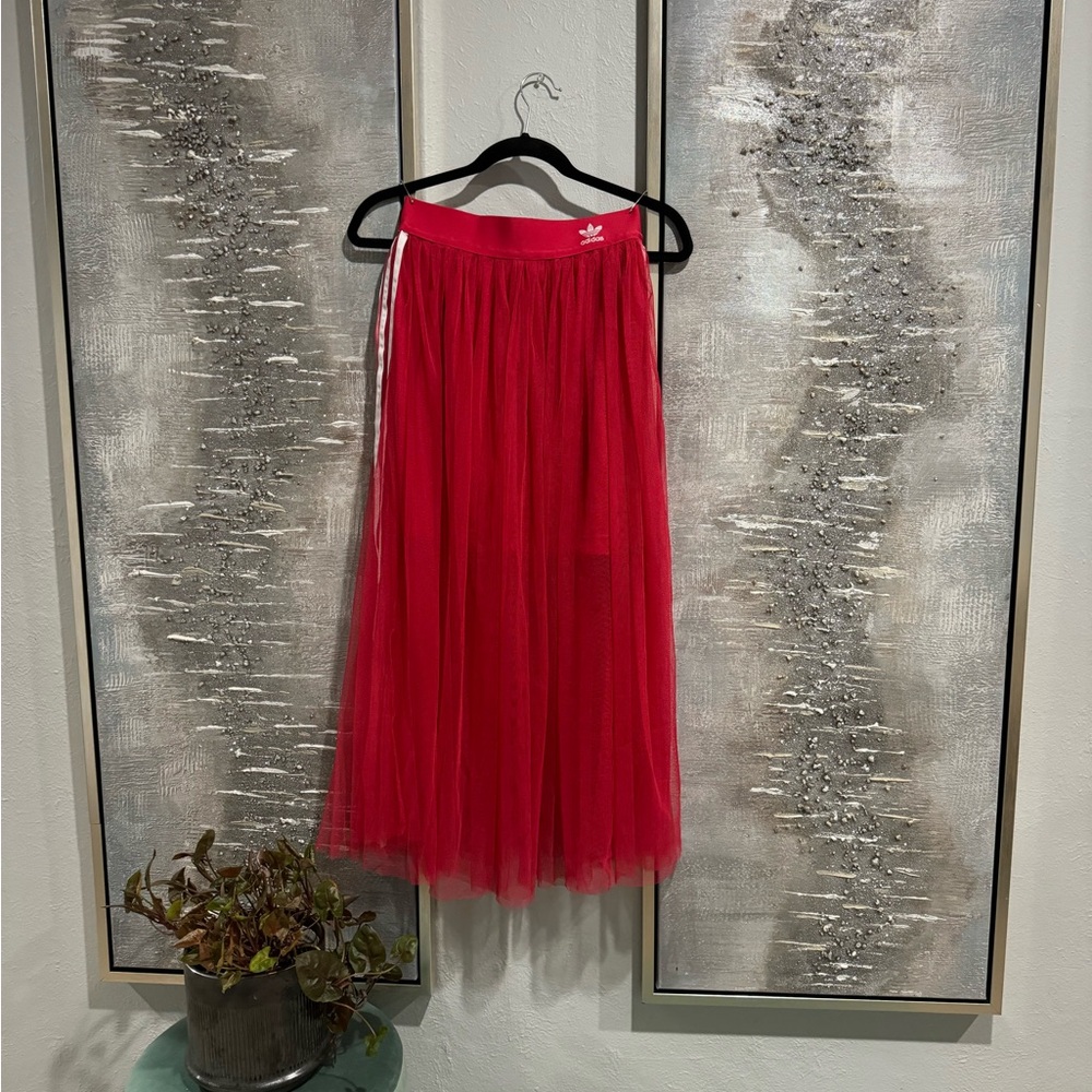 Adidas Women's Tulle Midi Skirt